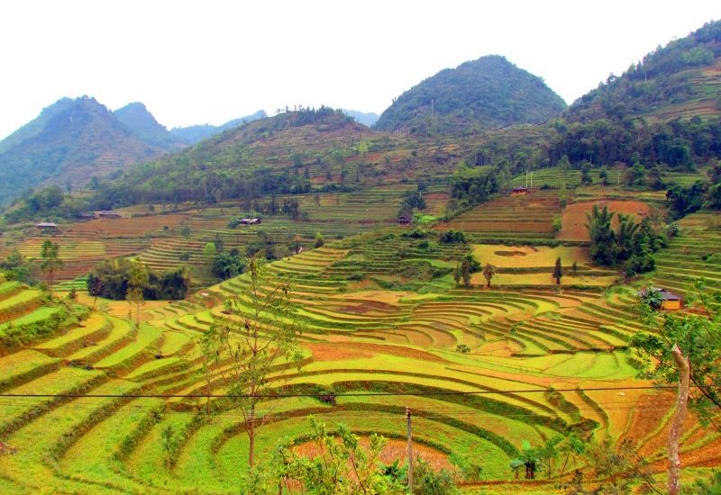 Photo of landscape / Fotografija pokrajine okrog Can Cau tržnice