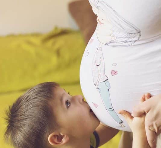 Photo of a mom-to-be / Fotografija nosečnice