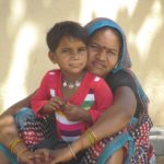 Photo of mum and daughter / Fotografija indijske mame in hčere