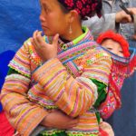 Photo of a Hmong woman / Fotografija ženske iz ljudstva Hmong