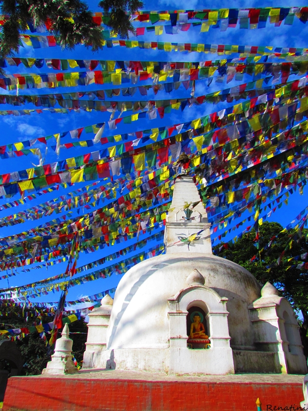 Fotografija budistične stupe