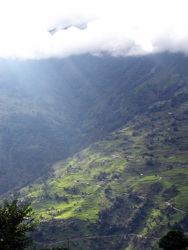 Fotografija pokrajine s trekinga