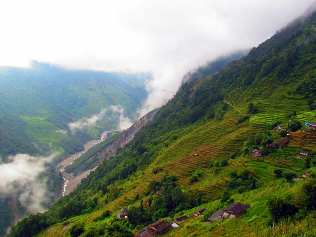 Photo of lanscape / Fotografija pokrajine iz trekinga