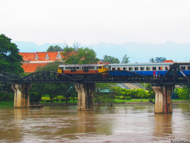Fotografija mostu na reki Kwai