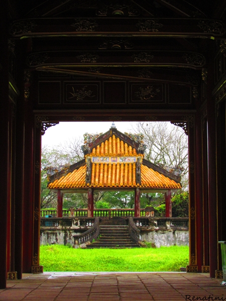 Fotografija starega cesarskega mesta Hue