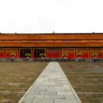 Photo of an ancient palace / Fotografija palače v starem imperialnem delu mesta