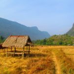 Photo of a path near Muang Ngoi / Fotografija poti v okolici Muang Ngoi-ja