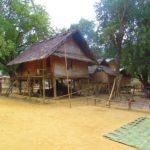 Photo of a village near Muang Ngoi / Fotografija vasi blizu Muang Ngoi-ja