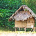 Photo of a house / Fotografija hiške iz naravnih elementov