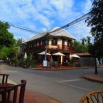 Photo of a street in Luang Prabang / Fotografija ulic Luang Prabang-a